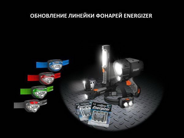 презентация фонарей energizer